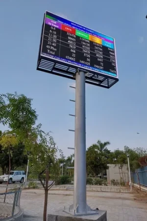 Pole Mount Outdoor Active LED Display